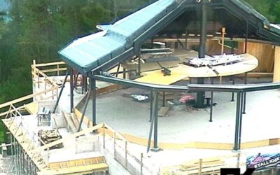Construction of a new panorama restaurant
