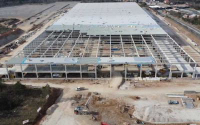 BAU DES LOGISTIKZENTRUMS TEDI IN SEŽANA