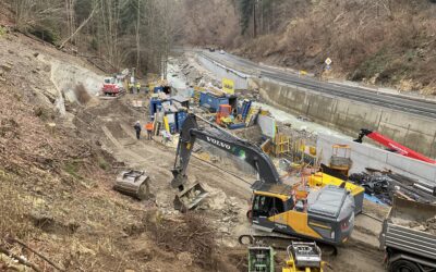 Aufbruch zu neuen Energien: Spannende Baustelle in Arriach