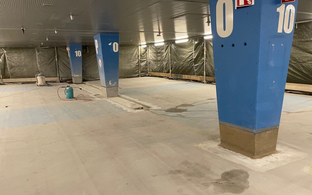 Nachhaltige Betonsanierung im Einkaufszentrum Atrio Villach