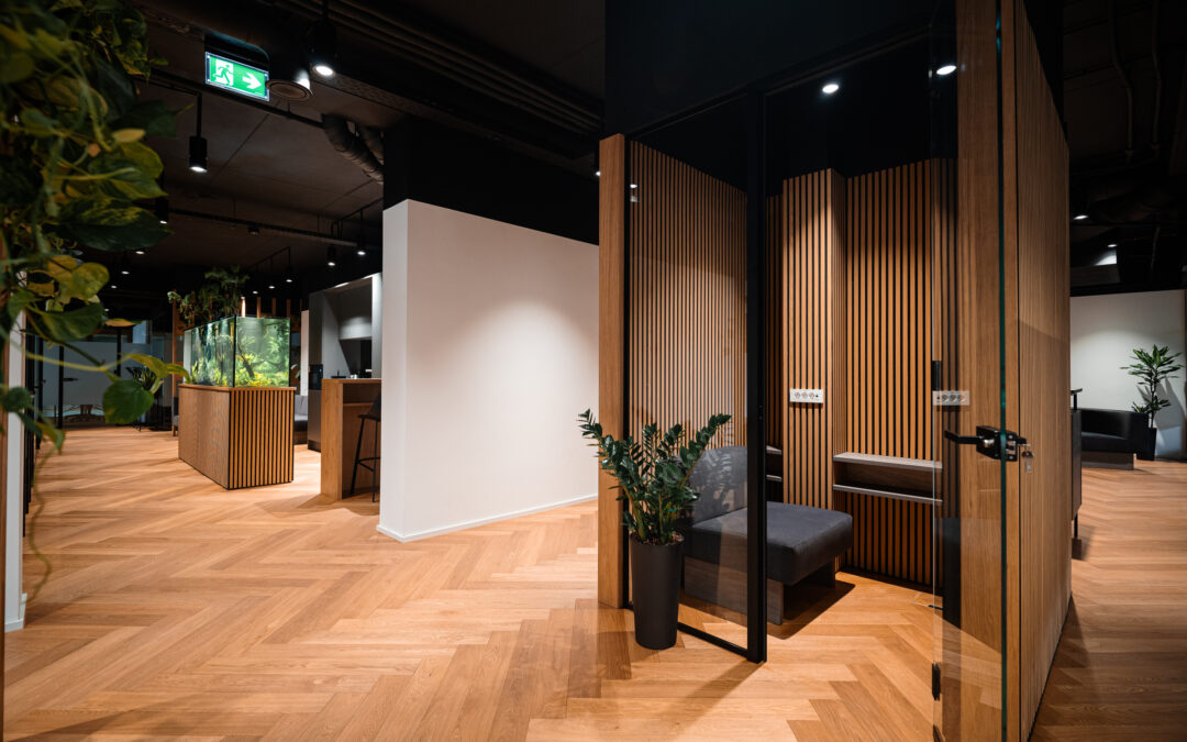 Modernes Büro in Ljubljana